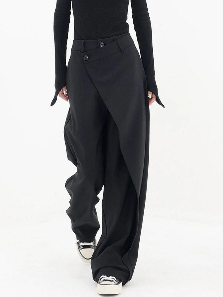 Maddalena™ | Asymmetrical Baggy Trousers