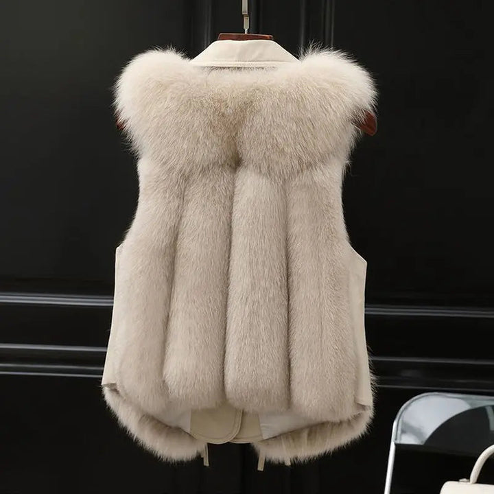 Rose™ | Empress faux fur waistcoat