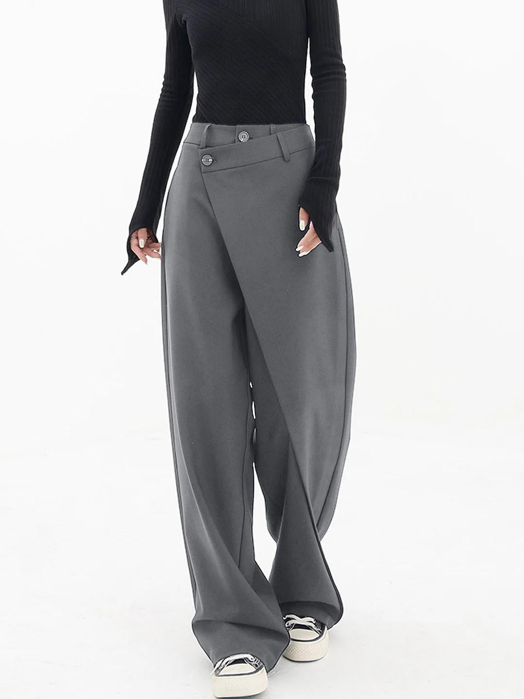 Maddalena™ | Asymmetrical Baggy Trousers