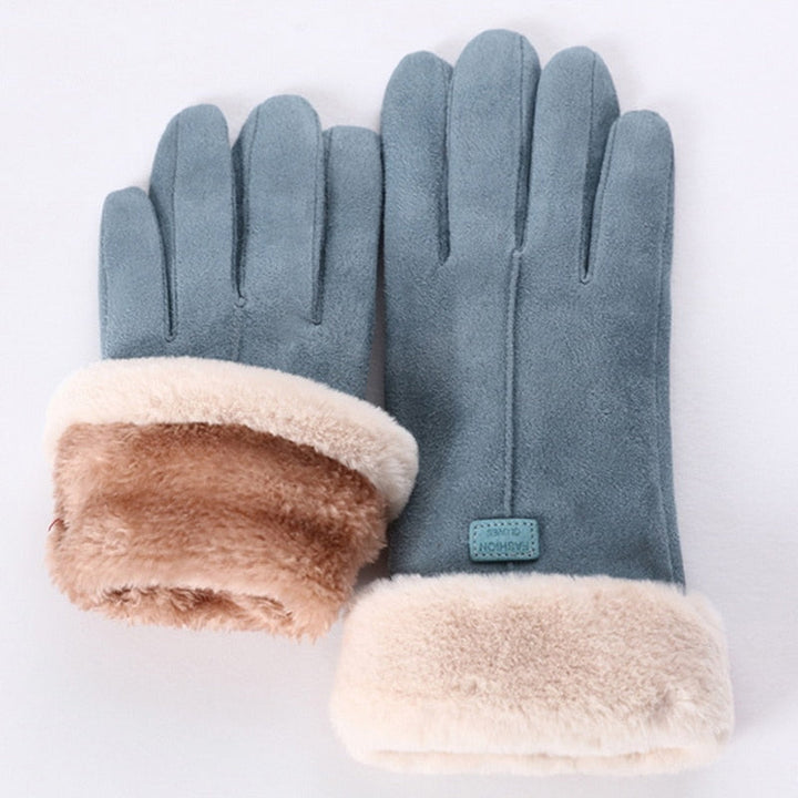 Warm winter gloves for women