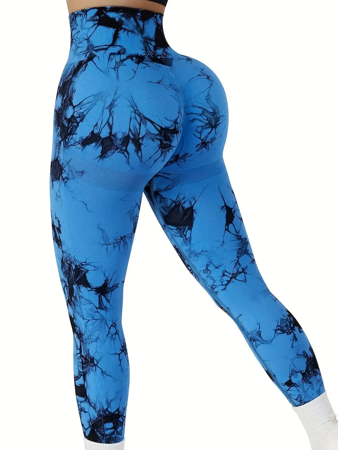 AuraFit™ Seamless Tie-Dye Leggings