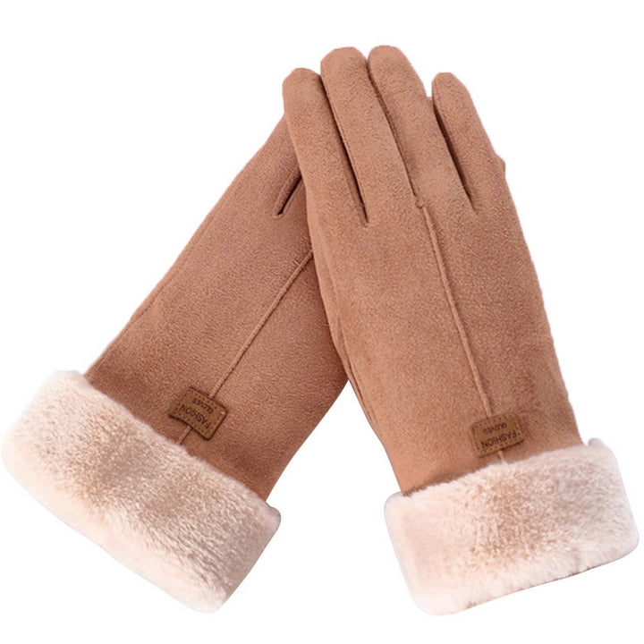 Warm winter gloves for women