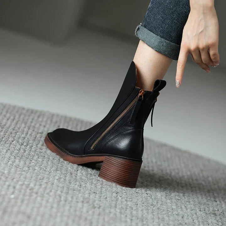 Tresa™ | Elegant Leather Boots