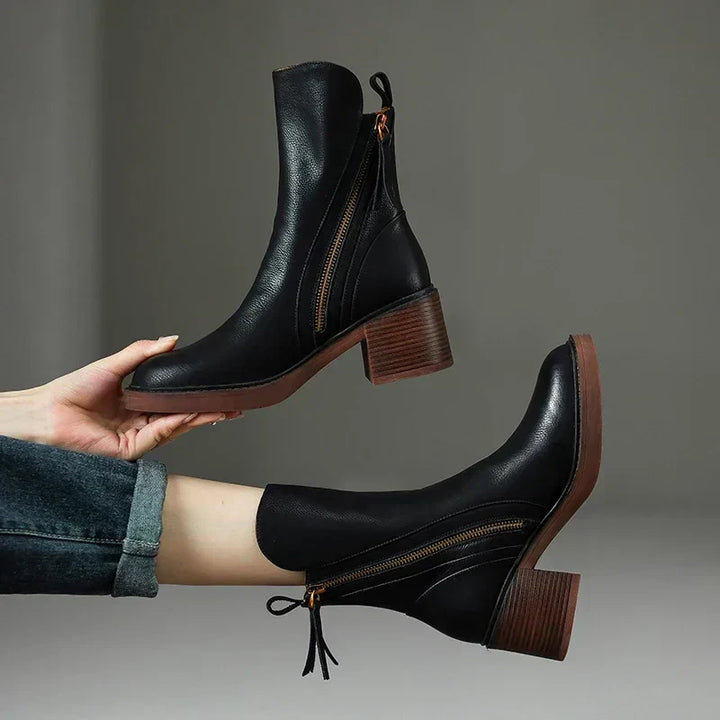 Tresa™ | Elegant Leather Boots