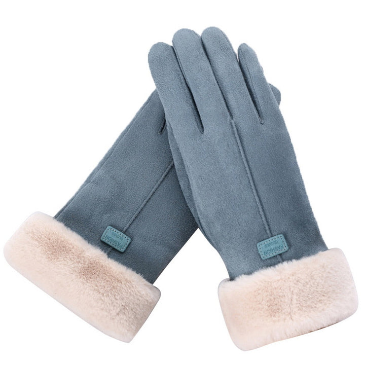 Warm winter gloves for women