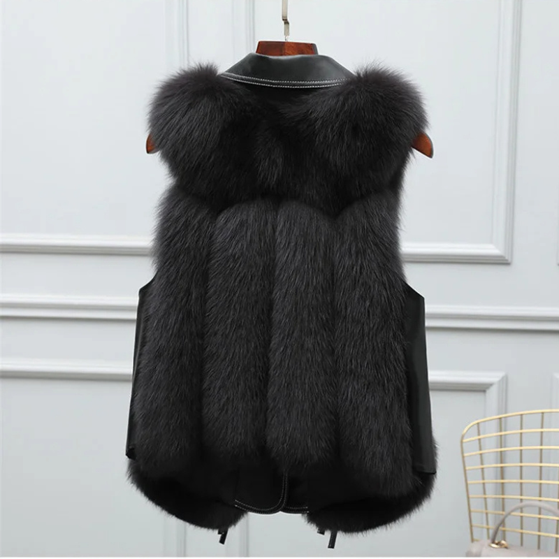 Rose™ | Empress faux fur waistcoat