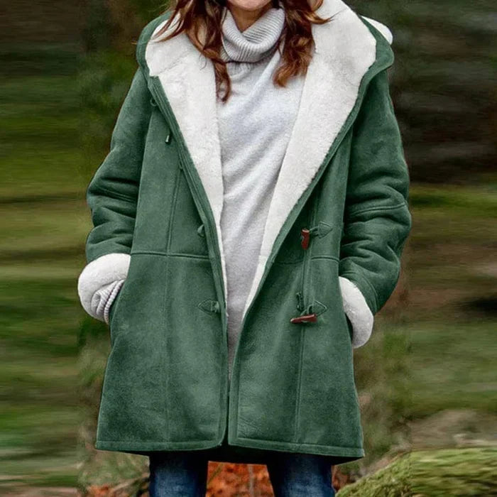 Salma™ | Cashmere Hooded Coat