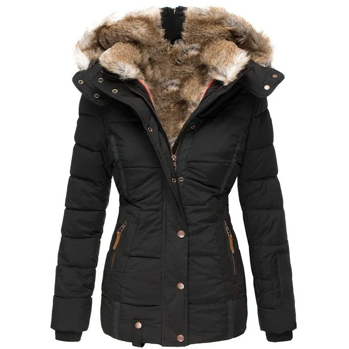 Aisa™ - Warm winter coat with fur lining